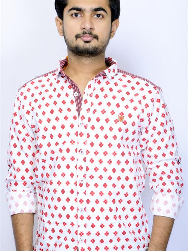 Robe printed casual shirt store city product image