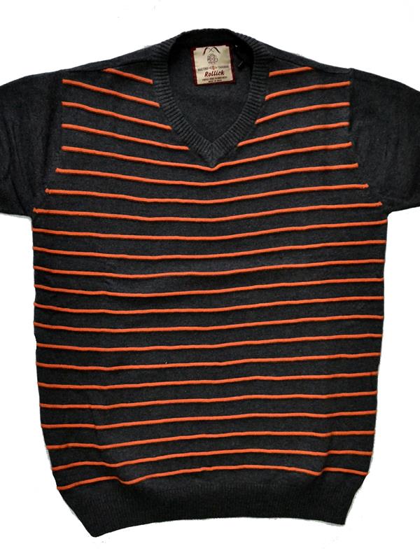Rollick knitted cotton T-shirt store city product image
